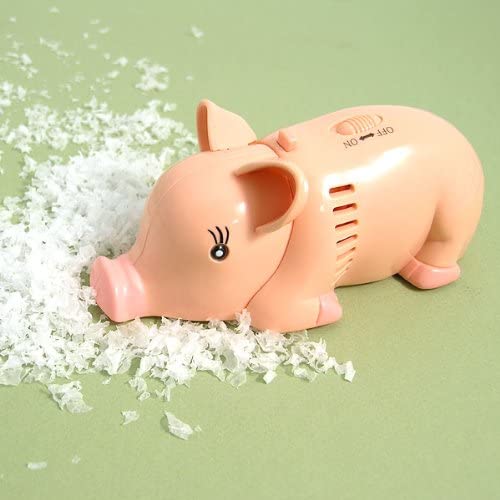 mini pig shaped desk vacuum novelty gift for coworkers