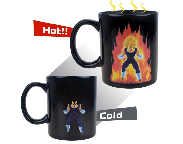 Dragon Ball Z Vegeta Heat Reactive Mug • SuperSaiyanShop