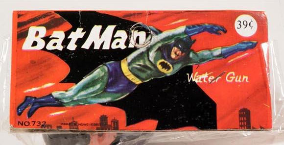 Vintage Inappropriate Batman Water Gun