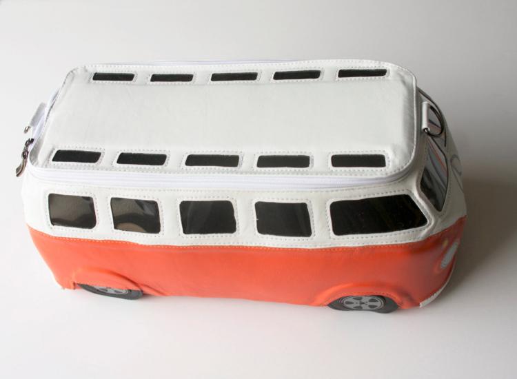Volkswagen Hippy Bus Leather Purse/Bag