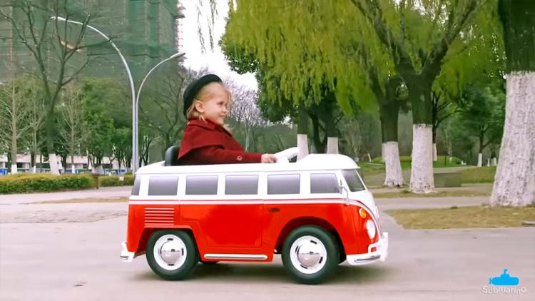 volkswagen bus ride on toy