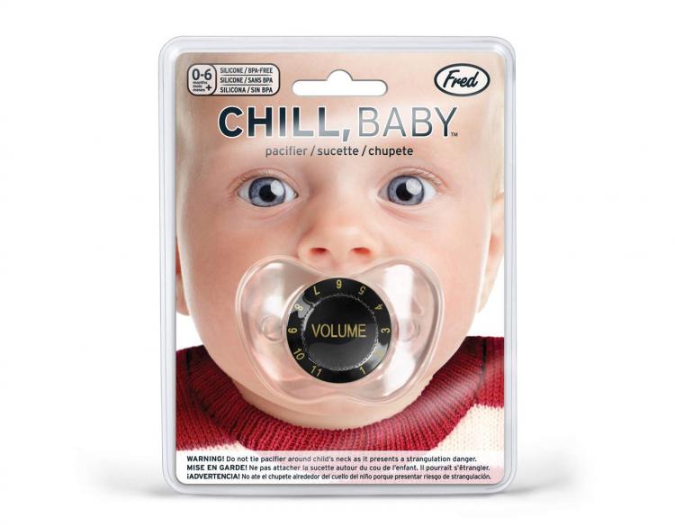 Chill, Baby Volume Knob Baby Pacifier - Music knob baby nook