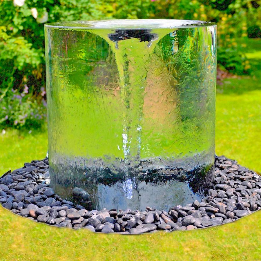 The Volute Vortex water feature - Iconic Materials