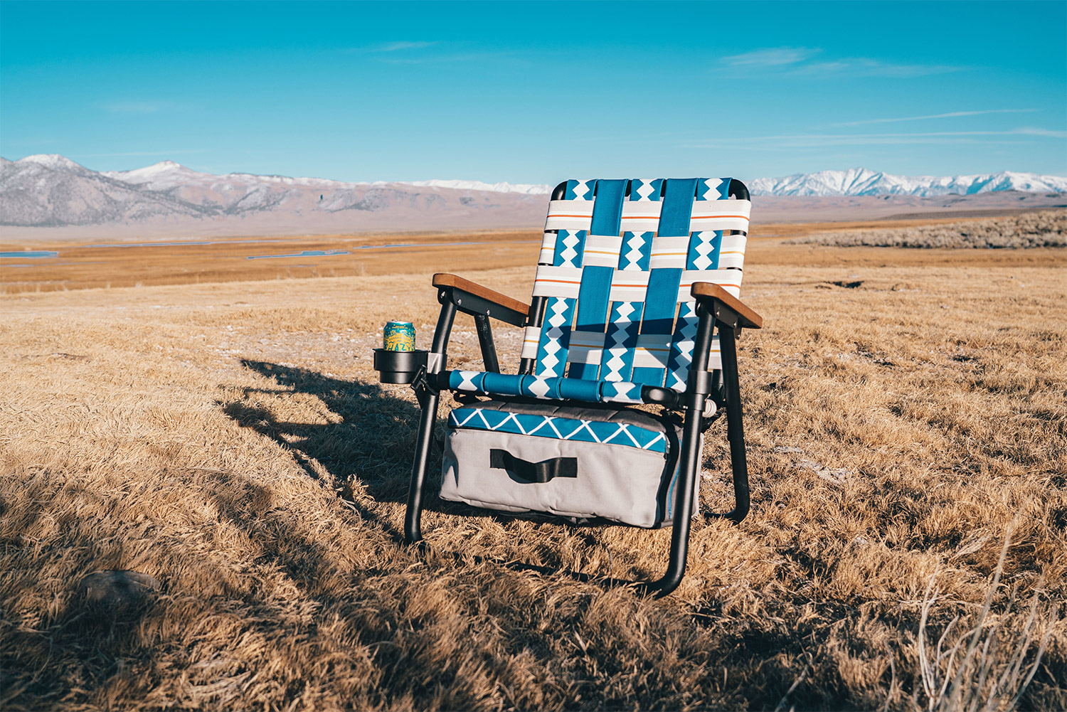 The Voyager Is a 3-in-1 Lawn Chair, Cooler, And Backpack For Your