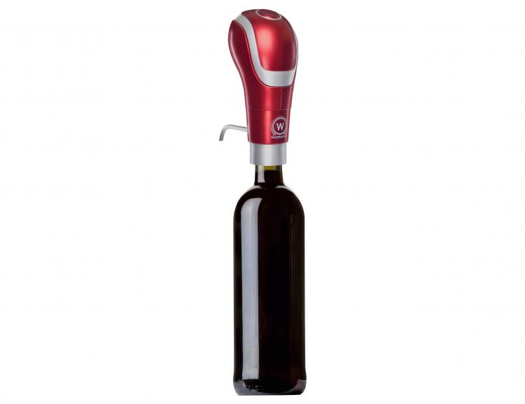 Waerator Wine Aerator Turns Your Bottle of Wine Into a Tap Dispenser - Wine bottle tap dispenser and aerator