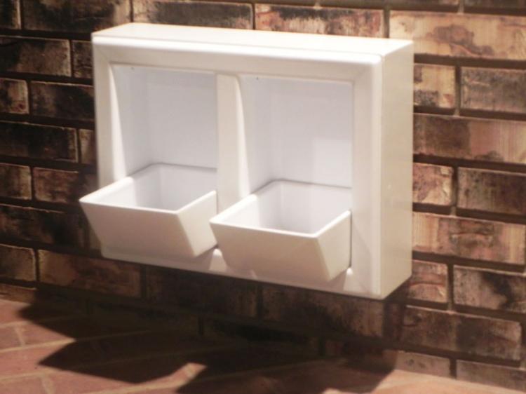 Wall mounted water bowl sale