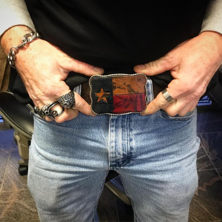 belt buckle wallet