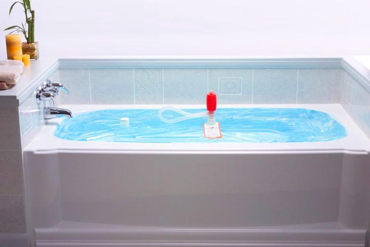 Emergency Drinking Water In Your Bathtub, Bob Bathtub Bladder