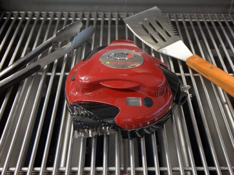 Grillbot: A Roomba-Like Grill Cleaning Robot - Best chore cleaning robot