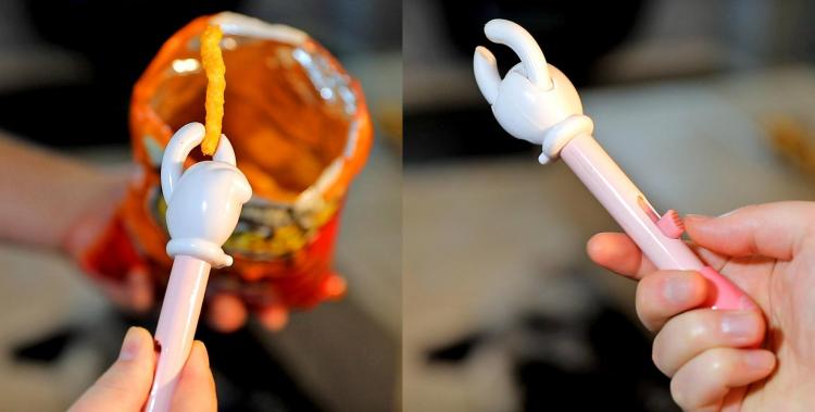 Coolest Japanese Gadgets - Hand Shaped Potato Chip Grabber Arm