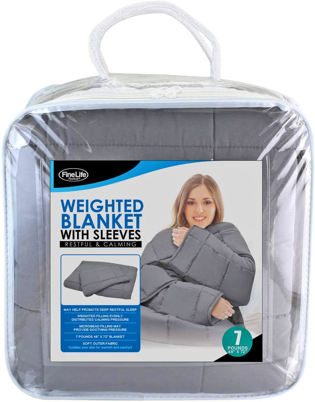 There's Now a Snuggie-Like Weighted Blanket With Sleeves To Calm Your