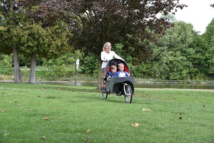 Wicycle Salamander Bicycle Converts Into a Stroller - Wike stroller bike