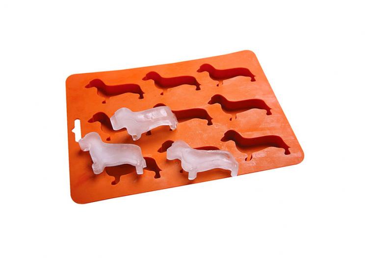 Wiener Dog Ice Cube Mold - Dachshund Dog Ice Tray Mold