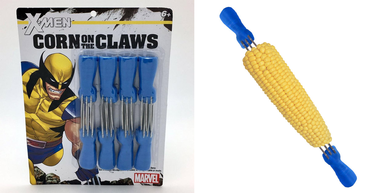 X-Men Wolverine Corn Cob Holders - Wolverine claws corn on the cob holders