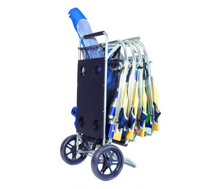 Wonder Cart Beach Cart That Doubles as a Table - Beach cart table