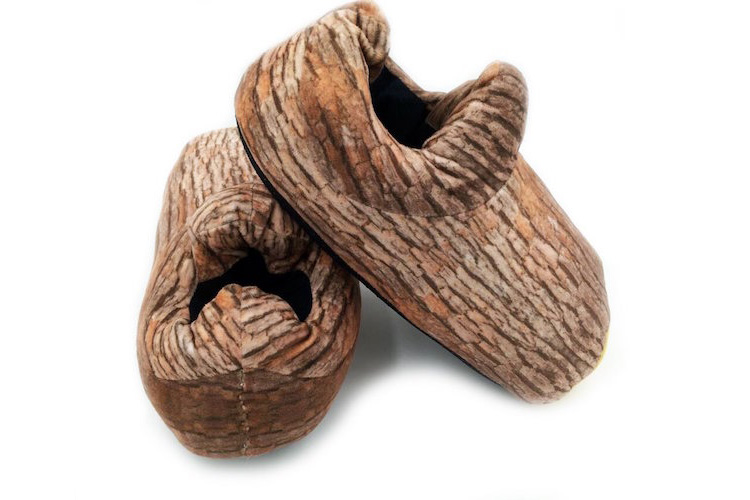 Wood Stump Slippers - Log slippers