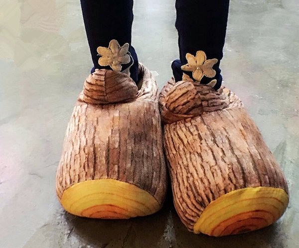 Wood Stump Slippers - Log slippers