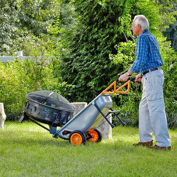  WORX Aerocart 8-in-1 Wheelbarrow/Yard Cart/Dolly & WA0234 Aerocart  Wheelbarrow Adjustable Tub Organizer : Everything Else