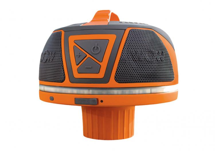 Wow-Sound Floating Speaker - Waterproof, 360 Degree Rugged Speaker - Best outdoor adventure camping speaker