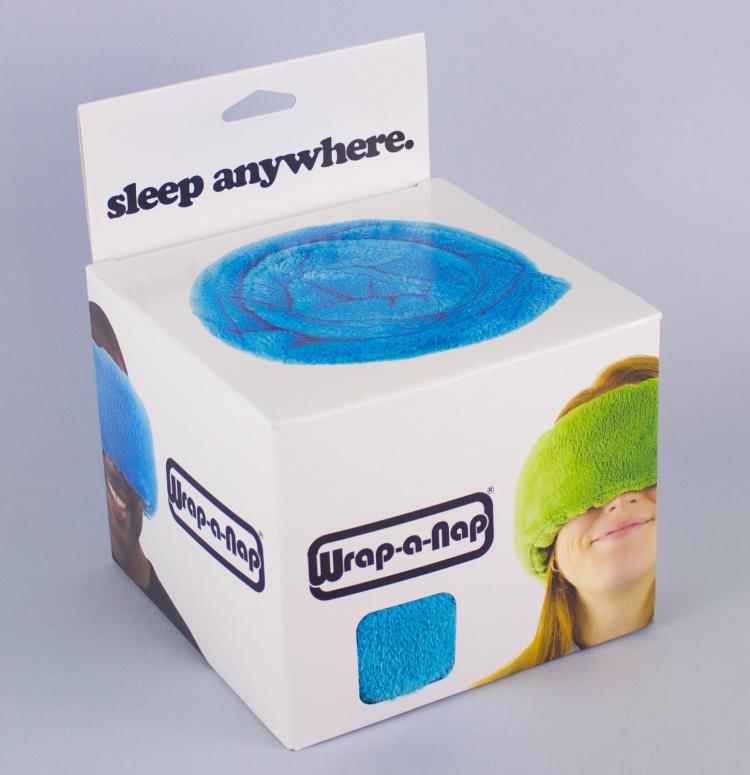 Wrap-a-Nap Travel Pillow - 360 Degree Napping