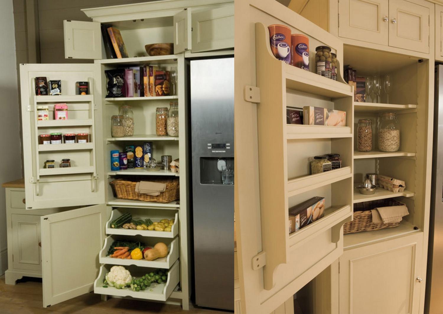 This Neptune Wrap Around Refrigerator Pantry Is The Ultimate Kitchen Storage Solution