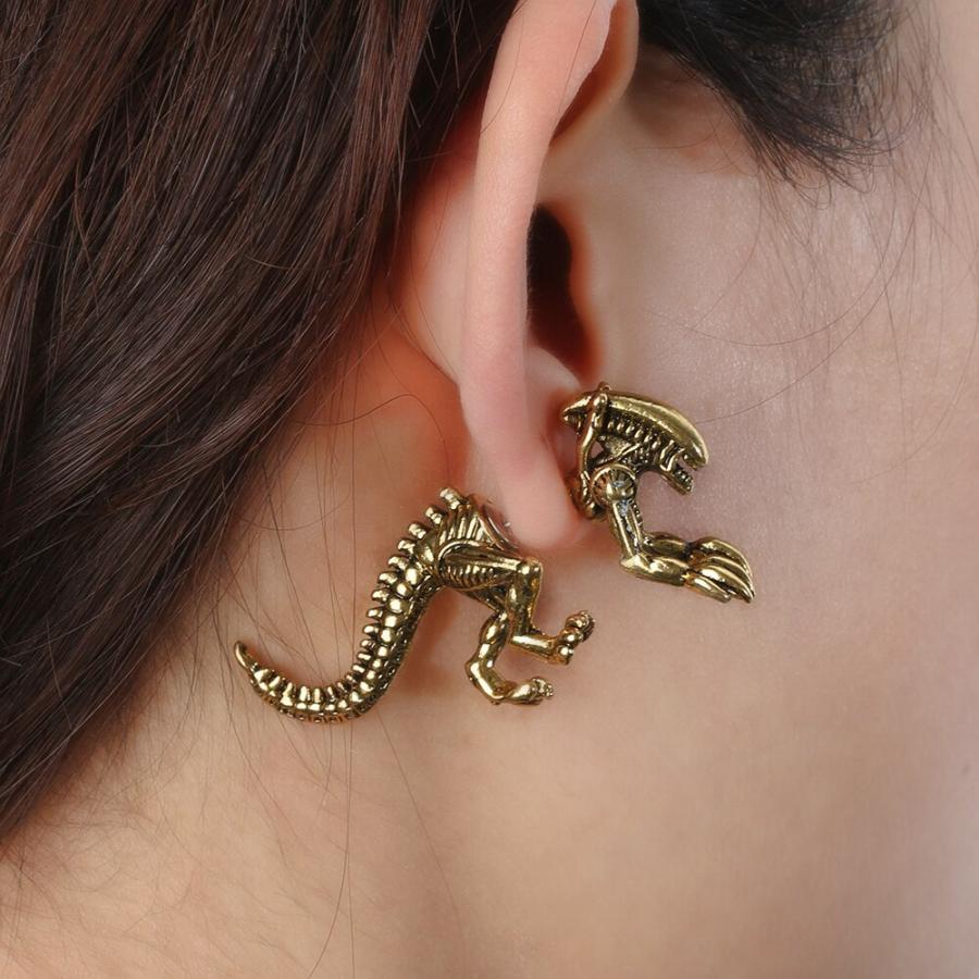 Xenomorph Alien Earrings