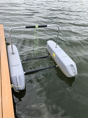 Yak-a-Launcher Easy Kayak Entry Assist Tool Floating Kayak Dock