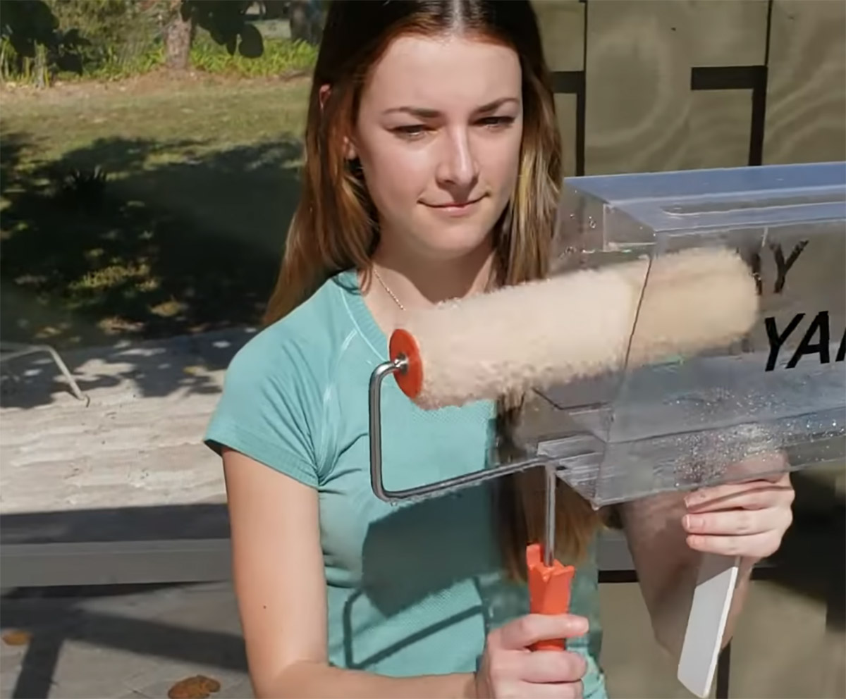 The YAK Paint Roller Cleaner Will Have Your Paint Roller Spotless In 30  Seconds