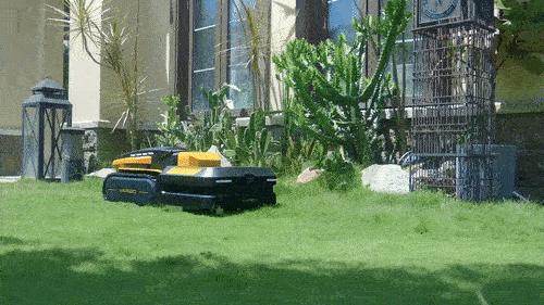Yarbo Autonomous Yard Robot - Smart landscaping robot that mows, snowblows, and blows leaves
