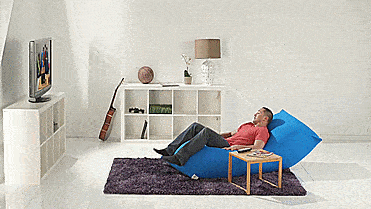 Yogibo Roll: Ultimate Bean Bag Chair and Body Pillow - Forms To Your Body