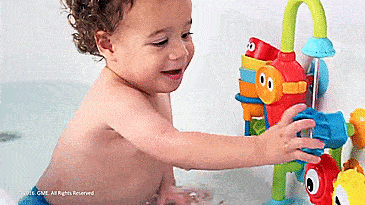 Yookidoo Baby Bath Toys Makes Bath-Time Fun - Flow N Fill Baby Bath Toy