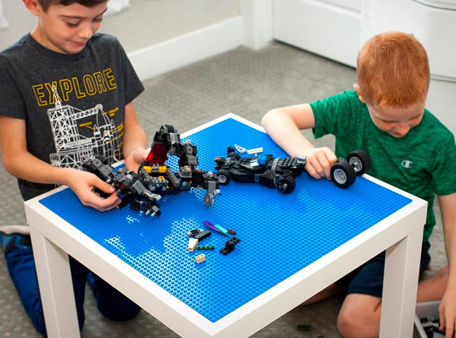 DIY Lego Wall Peel and Stick Lego Base Plates