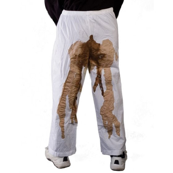Pre-soiled Pants