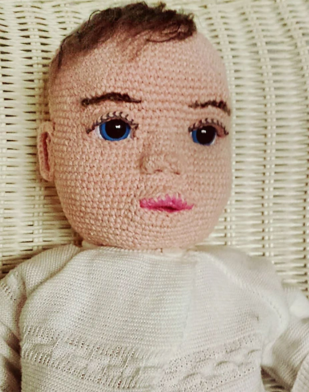 Baby louis best sale crochet doll