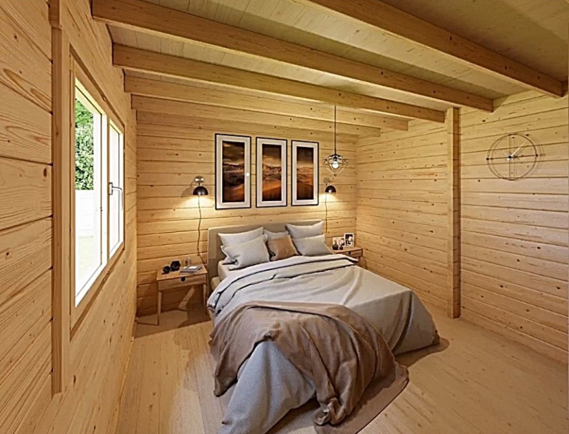 Allwood DIY Cabin Kit - 5-room cabin kit on Amazon