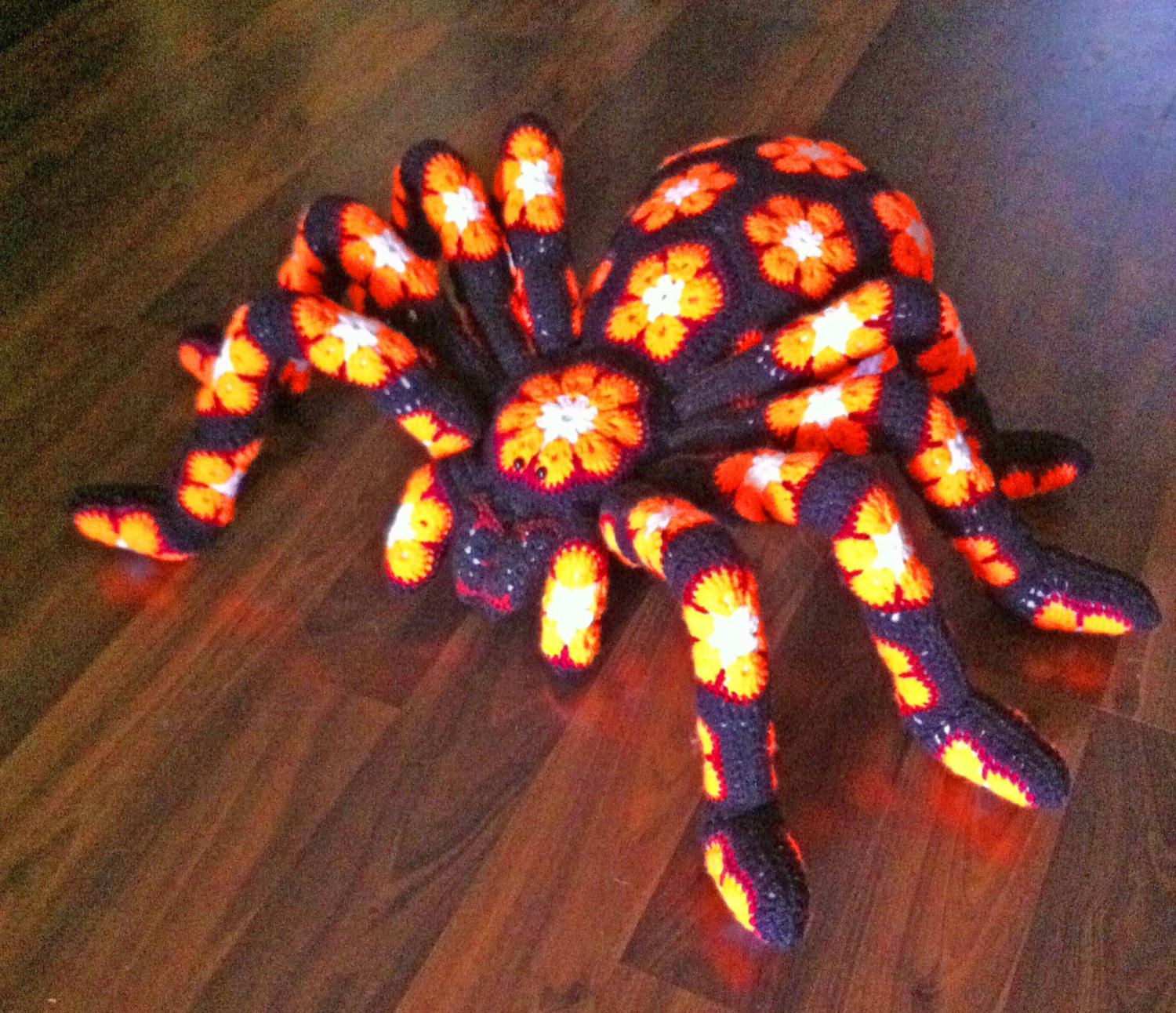 You Can Now Get a Giant Crochet Spider