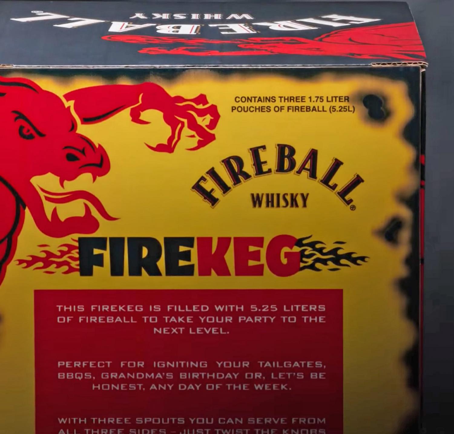 Mini Keg Of Fireball FireKeg