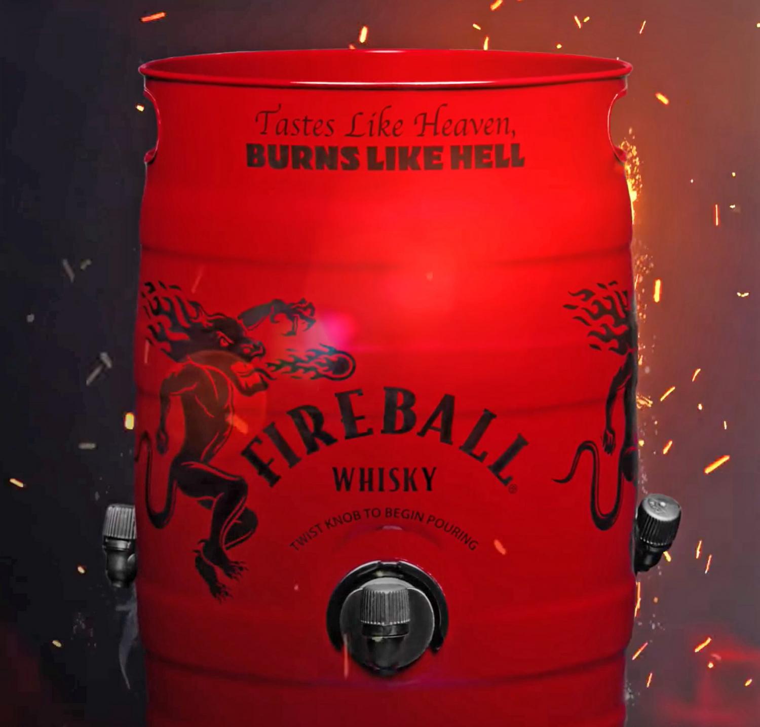 You Can Now Get a Mini Keg Of Fireball Just In Time For Your Halloween