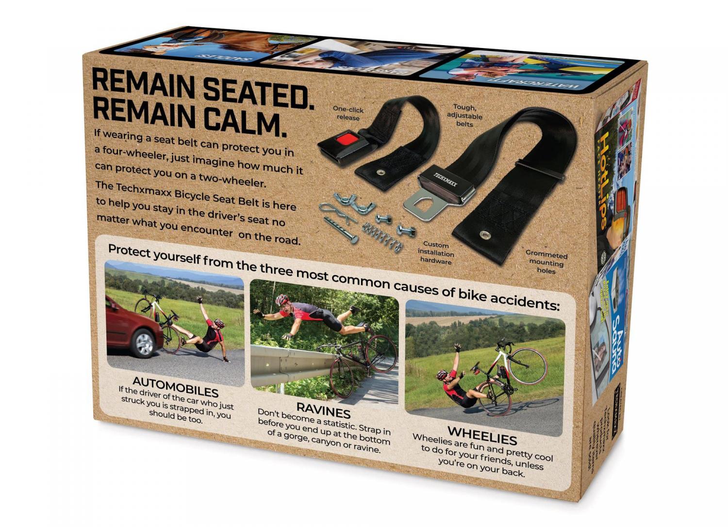 Bicycle Seat Belt Prank Box