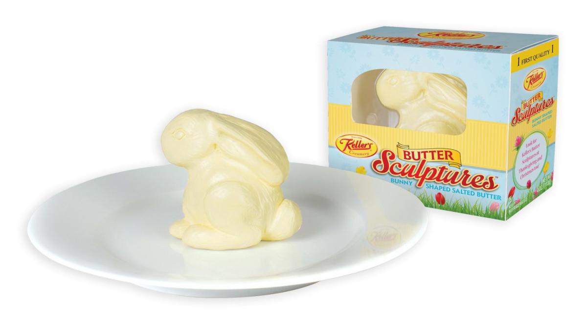 Keller's Butter Turkey Sculpture - 4oz