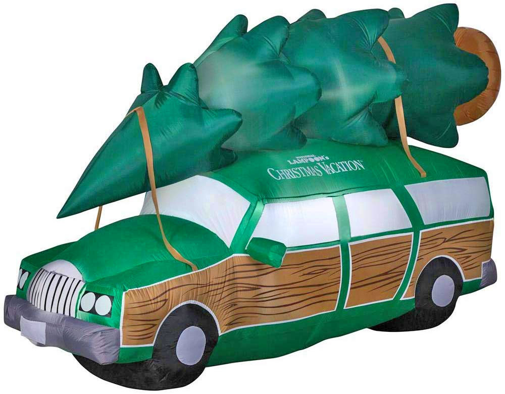 National Lampoons Christmas Vacation Station Wagon Inflatable