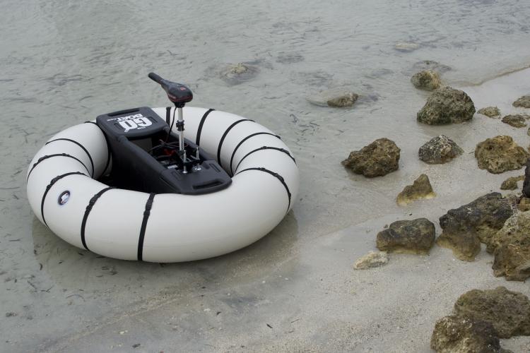 The Go Boat Personal Bumper Boat - Inflatable one-person fishing boat - one person hunting boat