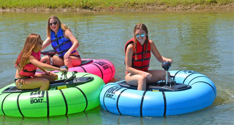 You Can Now Get Your Very Own Bumper Boat For Battles On The Lake