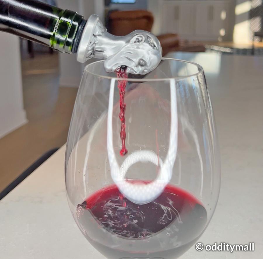 Zombie Head Wine Pourer