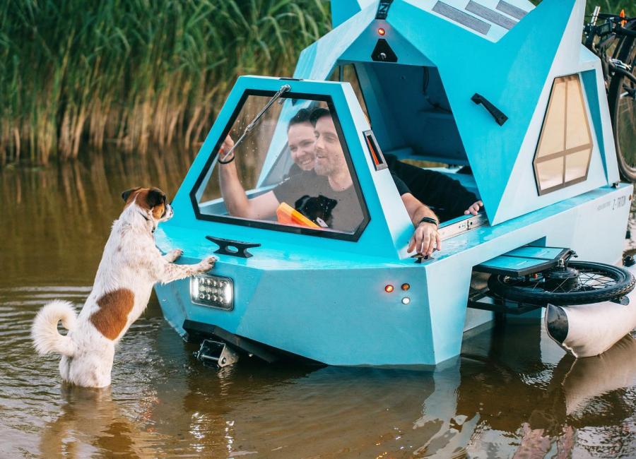 Z-Triton 2.0 Is the Trike-Boat-Camper That Wants to Be World's