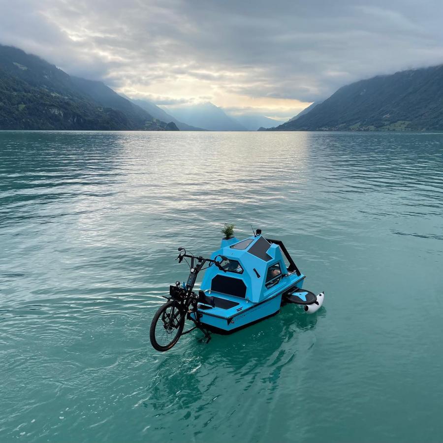 This All-In-One Bike Boat & Camper Can Take You Anywhere