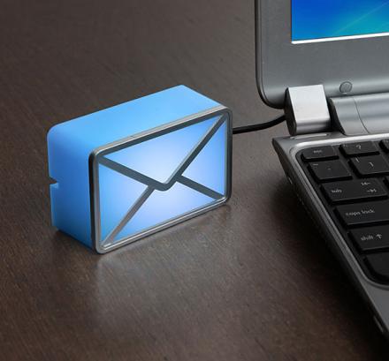 USB Powered E-Mail Notifier