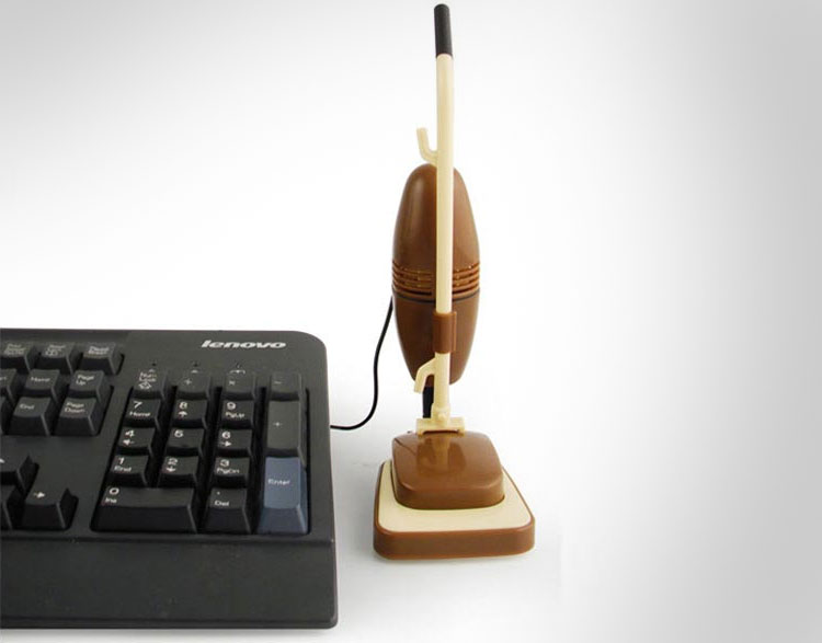 Retro Styled USB Powered Mini Desk Vacuum by Paladone