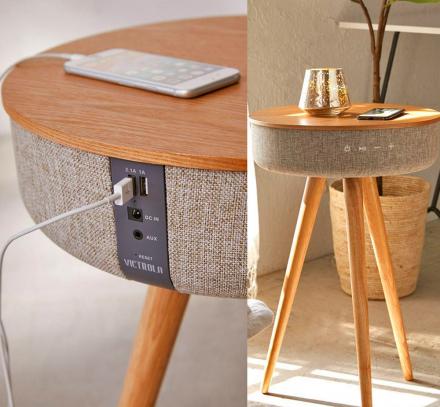 Victrola Smart Table With Bluetooth Speaker