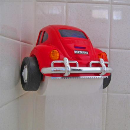 This Volkswagen Beetle Toilet Paper Holder Is Perfect For VW Bug Fanatics